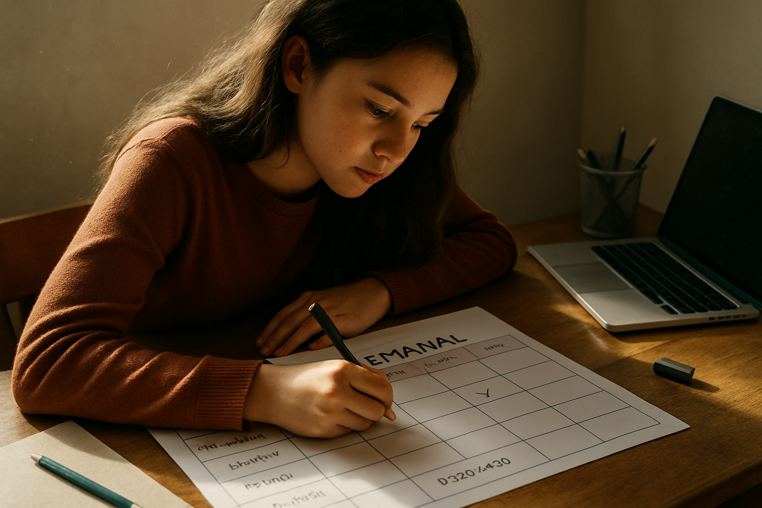 Cómo hacer un plan de estudio semanal que sí se pueda cumplir