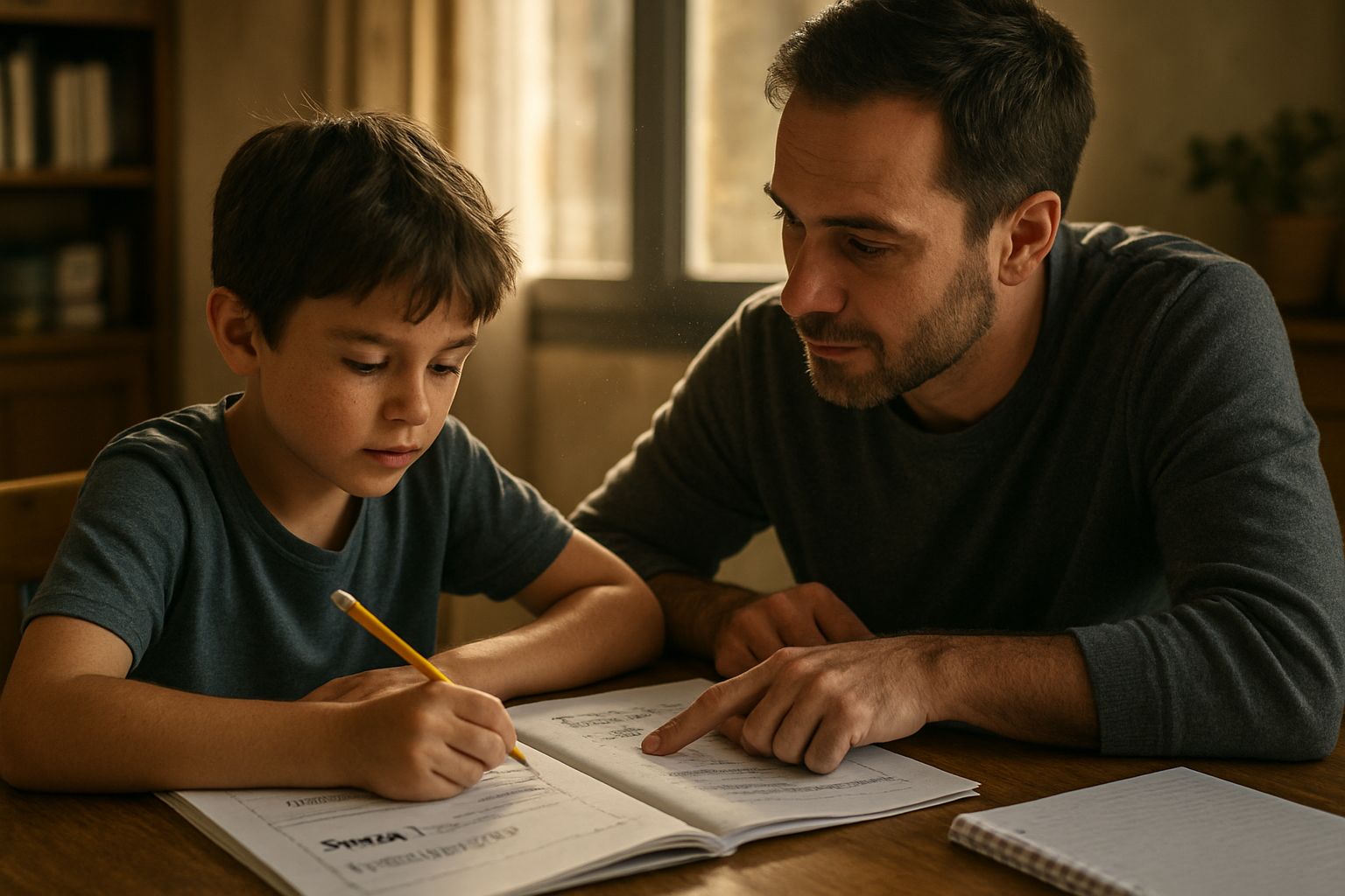 Cómo ayudar a tu hijo con los deberes sin hacérselos
